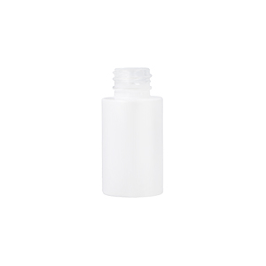 Matt White Glass Mallaig Premium Cylindrical Bottle