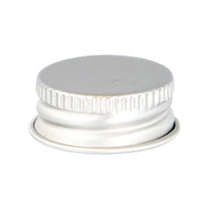 Threaded Silver Aluminium Closure