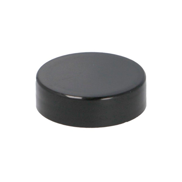 R3/38 Smooth Wall Black PP Closure