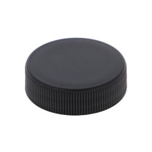 Ribbed Matt Black PP Polyprop Closure