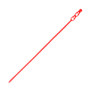 Red LDPE Releasable Bag Ties