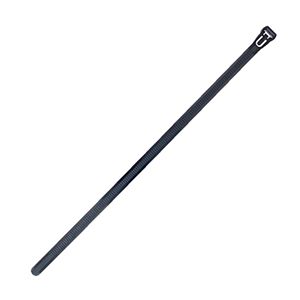 Black LDPE Releasable Bag Ties