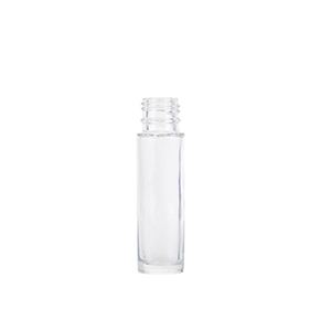 Clear Glass Rollette Bottle
