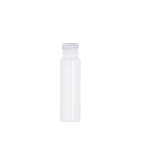 Gloss White Glass Rollette Bottle