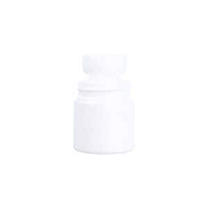 White HDPE Rollerball Bottle - takes 36ROPW and 36ROBN