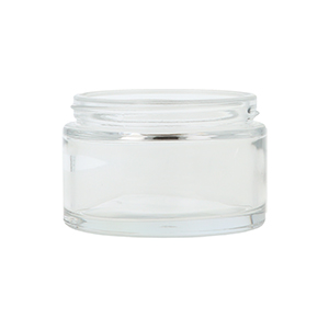 Clear Glass Round Richmond Jar