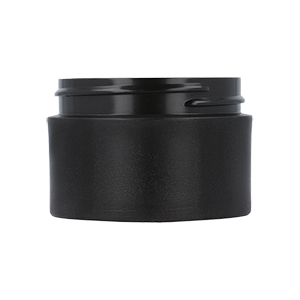 50ml Matt Black PP Round Stanton Jar