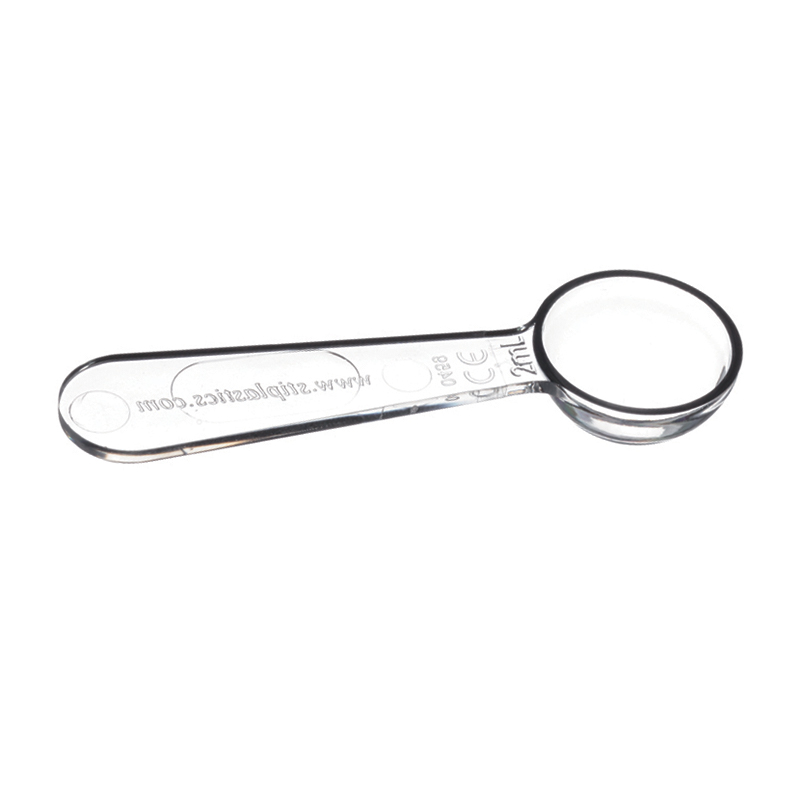 Clear PS Round PS Spoon