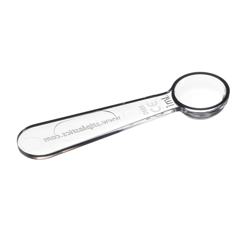 Clear PS Round PS Spoon