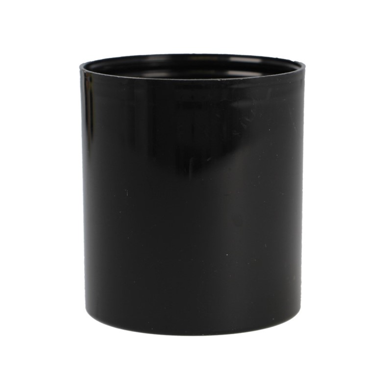 Black PP Round Shadow Airless Bottle Assembly