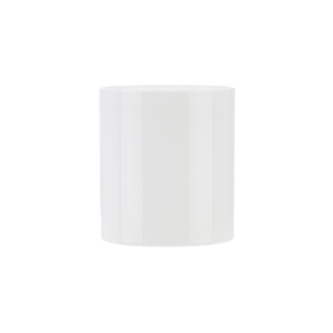 White PP Round Shadow Airless Bottle Assembly