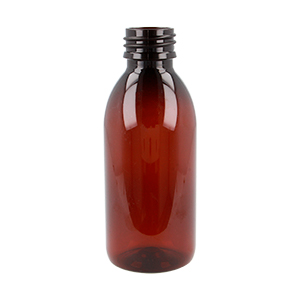Amber PET Sirop Bottle
