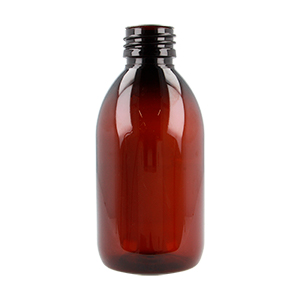 Amber PET Sirop Bottle