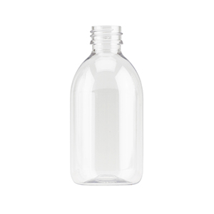 Clear PET Sirop Bottle