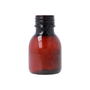 Amber PET Sirop Bottle