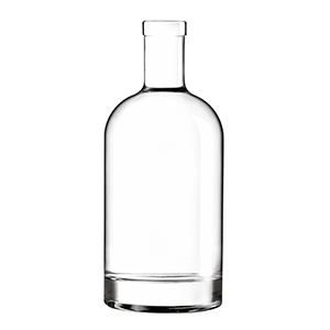 Clear Glass Oslo Bottle Corkmouth