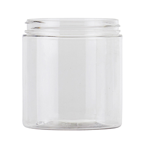 Clear PET Straight Sided Jar