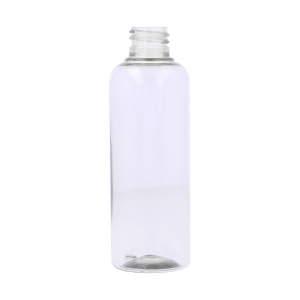 Clear PET Tall Boston Round Bottle (PCR10)