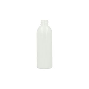 White PET Tall Boston Round Bottle (PCR30)