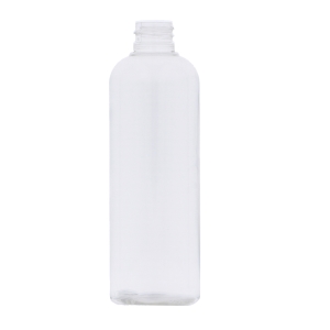 Clear PET Tall Boston Round Bottle (PCR30)
