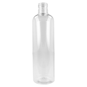 Clear PET Tall Boston Round Bottle (PCR30)
