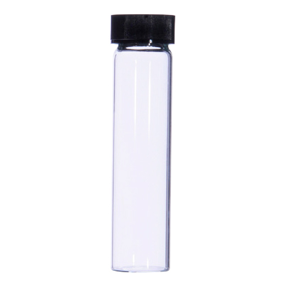 Clear Glass Trident Vial