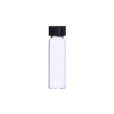 Clear Glass Trident Vial