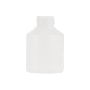 Natural HDPE Wide Neck Swipe Bottle